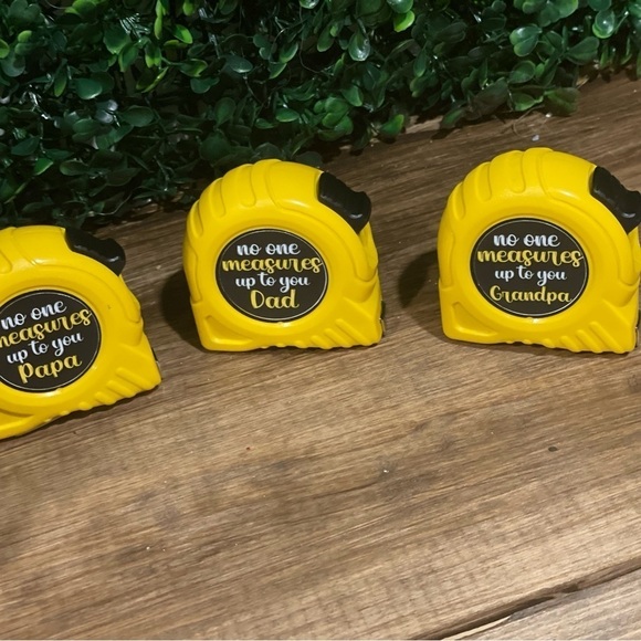 DAD GRANDPA PAPA FATHERS DAY GIFT TOOL MEASURE TAPE - Picture 2 of 3